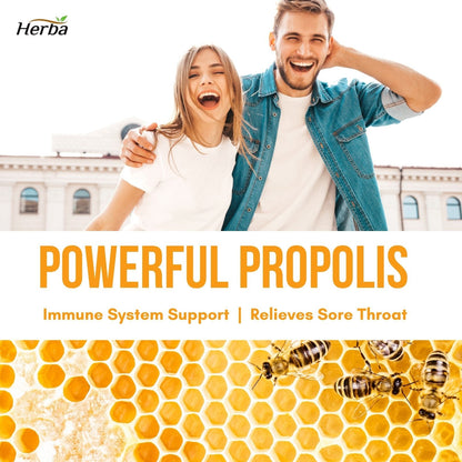 Bee Propolis Spray 30ml - No Alcohol - Herba