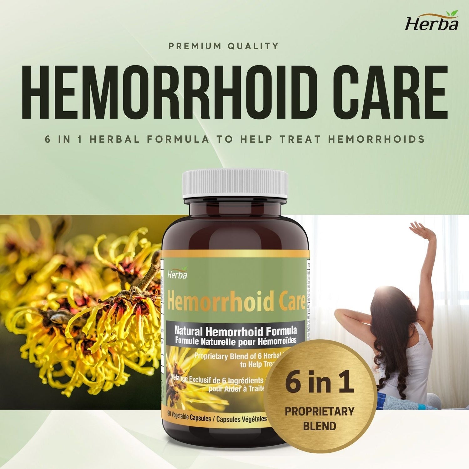 Hemorrhoid Care - 90 Capsules - Herba